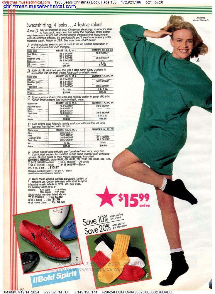 1988 Sears Christmas Book, Page 150