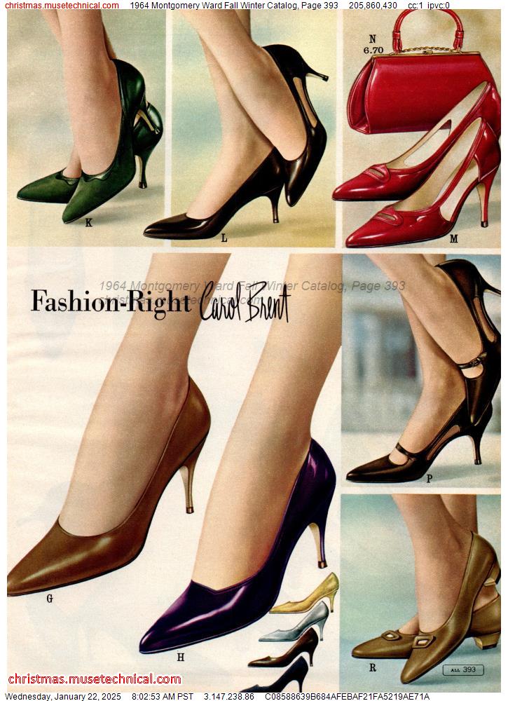 1964 Montgomery Ward Fall Winter Catalog, Page 393