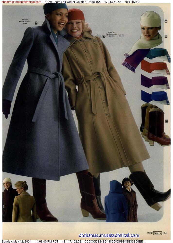 1979 Sears Fall Winter Catalog, Page 165