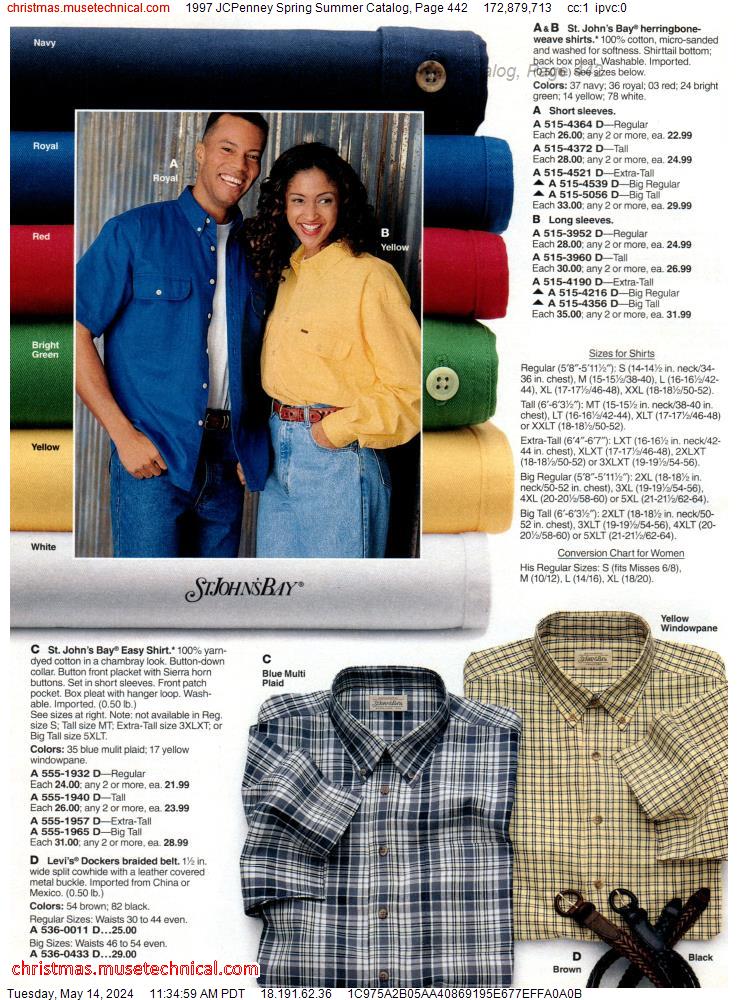1997 JCPenney Spring Summer Catalog, Page 442