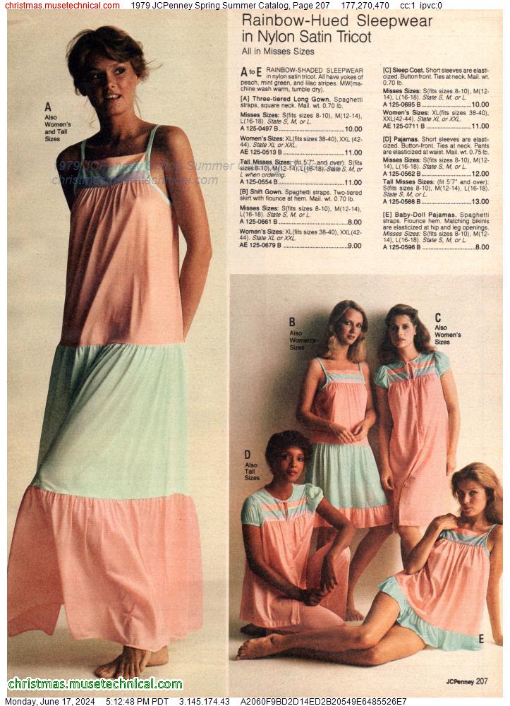 1979 JCPenney Spring Summer Catalog, Page 207