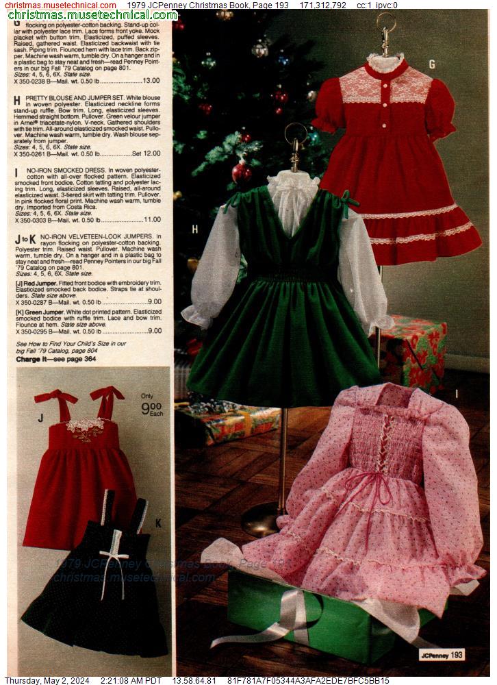 1979 JCPenney Christmas Book, Page 193