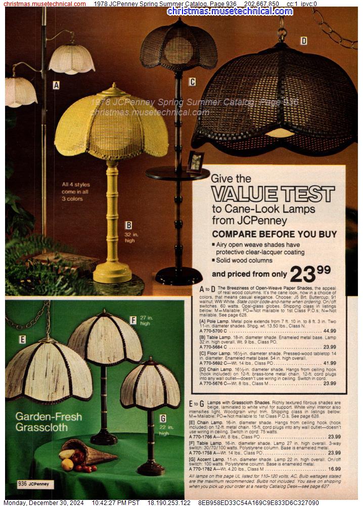 1978 JCPenney Spring Summer Catalog, Page 936