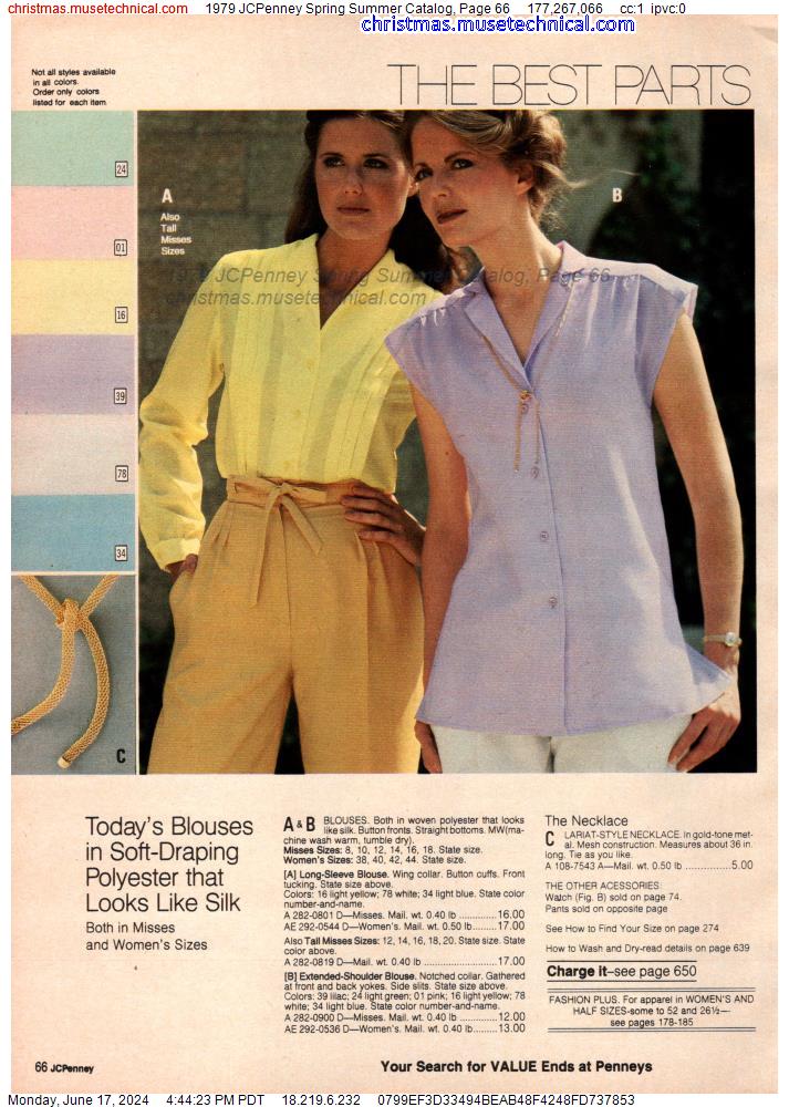 1979 JCPenney Spring Summer Catalog, Page 66