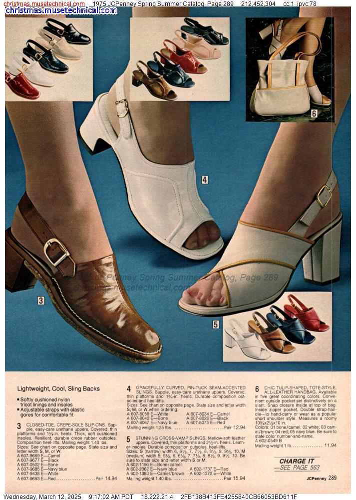 1975 JCPenney Spring Summer Catalog, Page 289