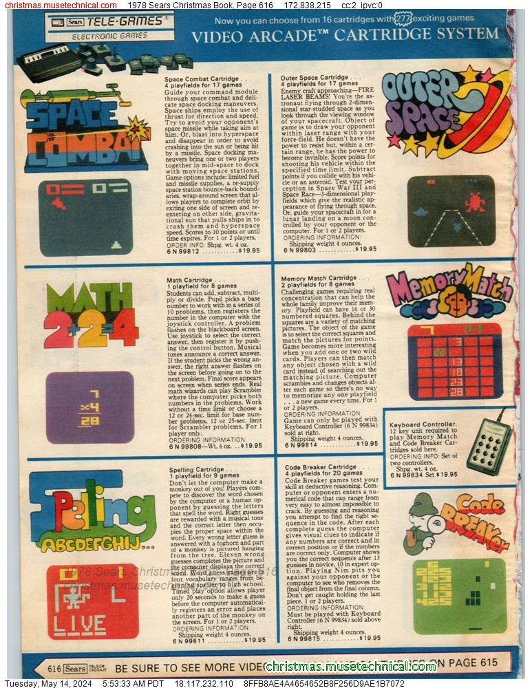 1978 Sears Christmas Book, Page 616