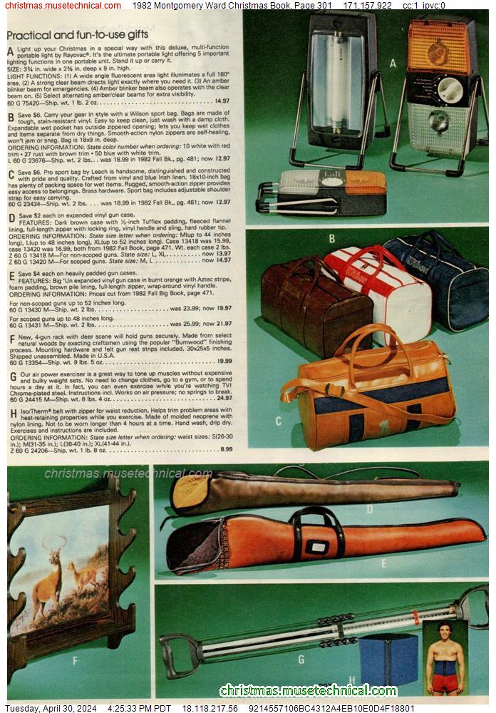 1982 Montgomery Ward Christmas Book, Page 301