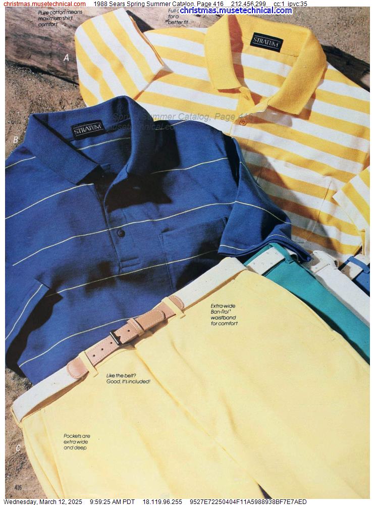 1988 Sears Spring Summer Catalog, Page 416