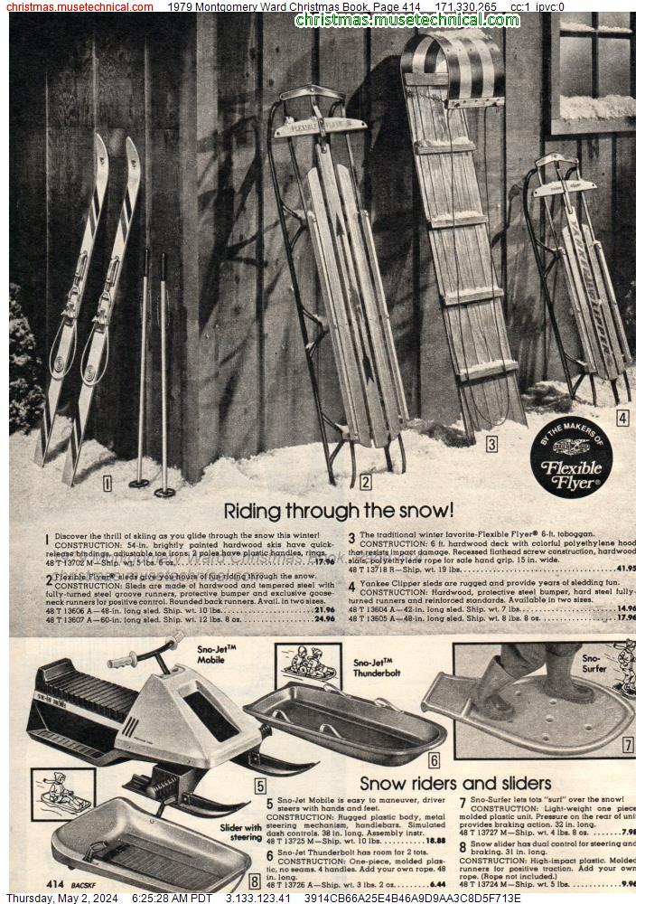 1979 Montgomery Ward Christmas Book, Page 414
