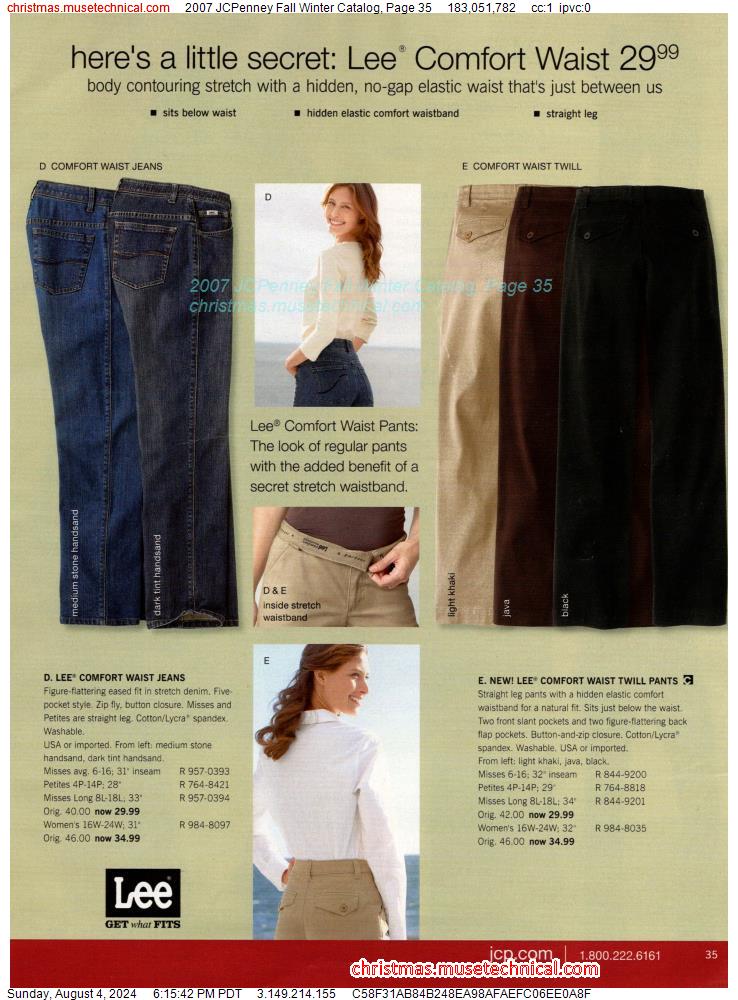 2007 JCPenney Fall Winter Catalog, Page 35