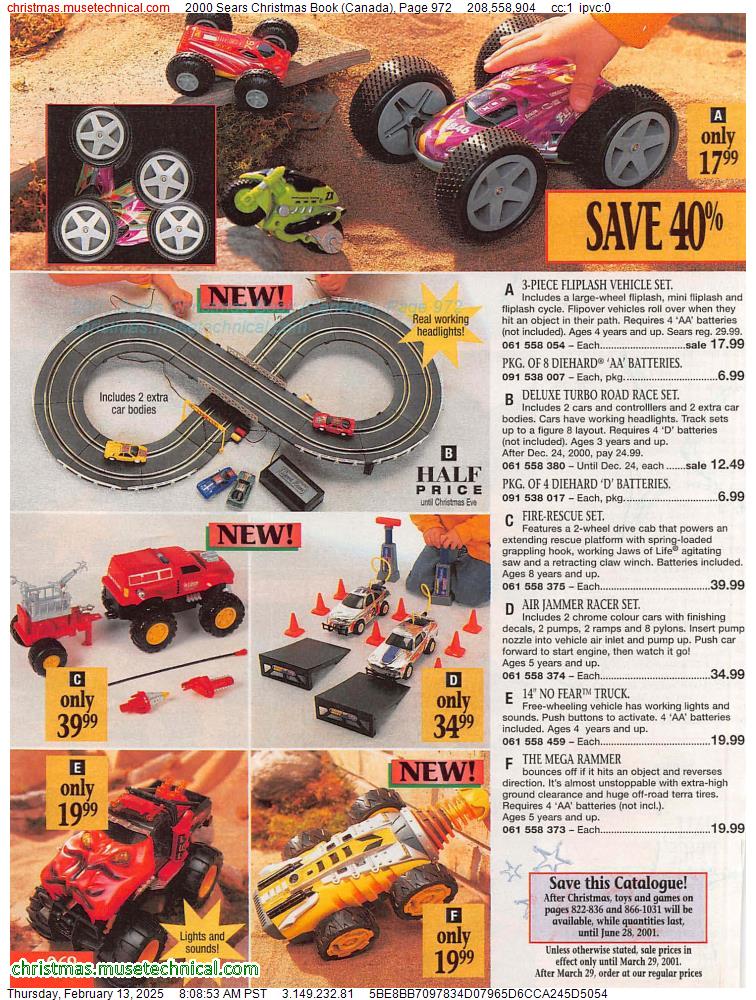 2000 Sears Christmas Book (Canada), Page 972