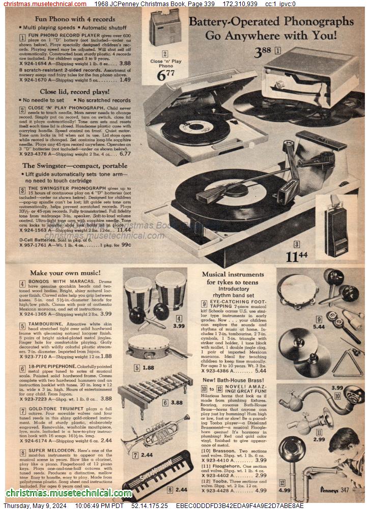 1968 JCPenney Christmas Book, Page 339
