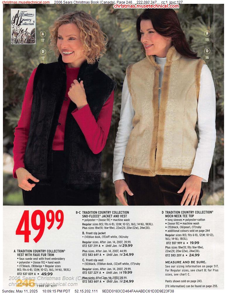 2006 Sears Christmas Book (Canada), Page 246