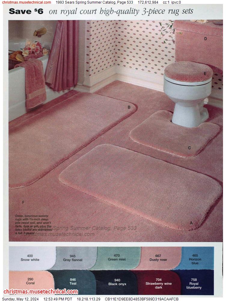1993 Sears Spring Summer Catalog, Page 533