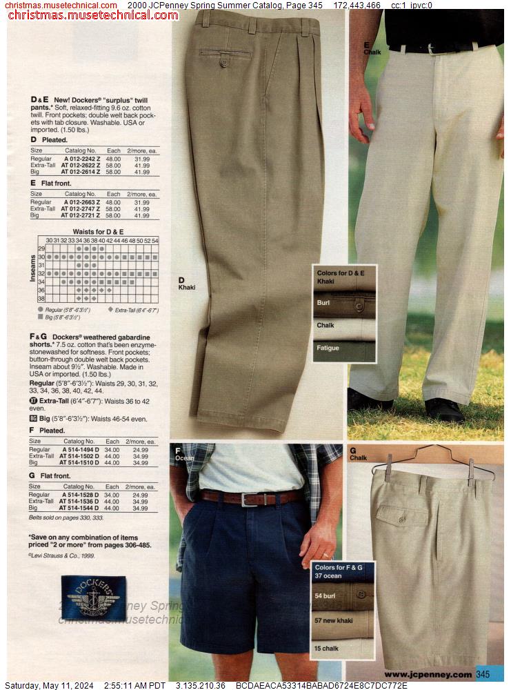 2000 JCPenney Spring Summer Catalog, Page 345
