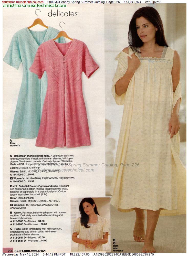 2000 JCPenney Spring Summer Catalog, Page 226