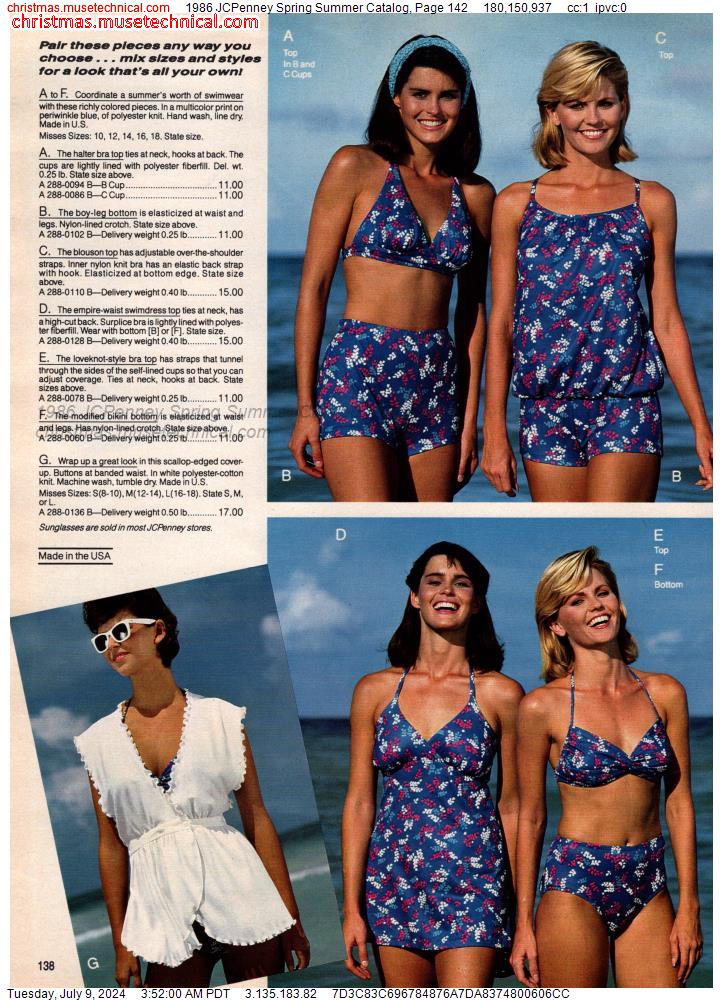 1986 JCPenney Spring Summer Catalog, Page 142
