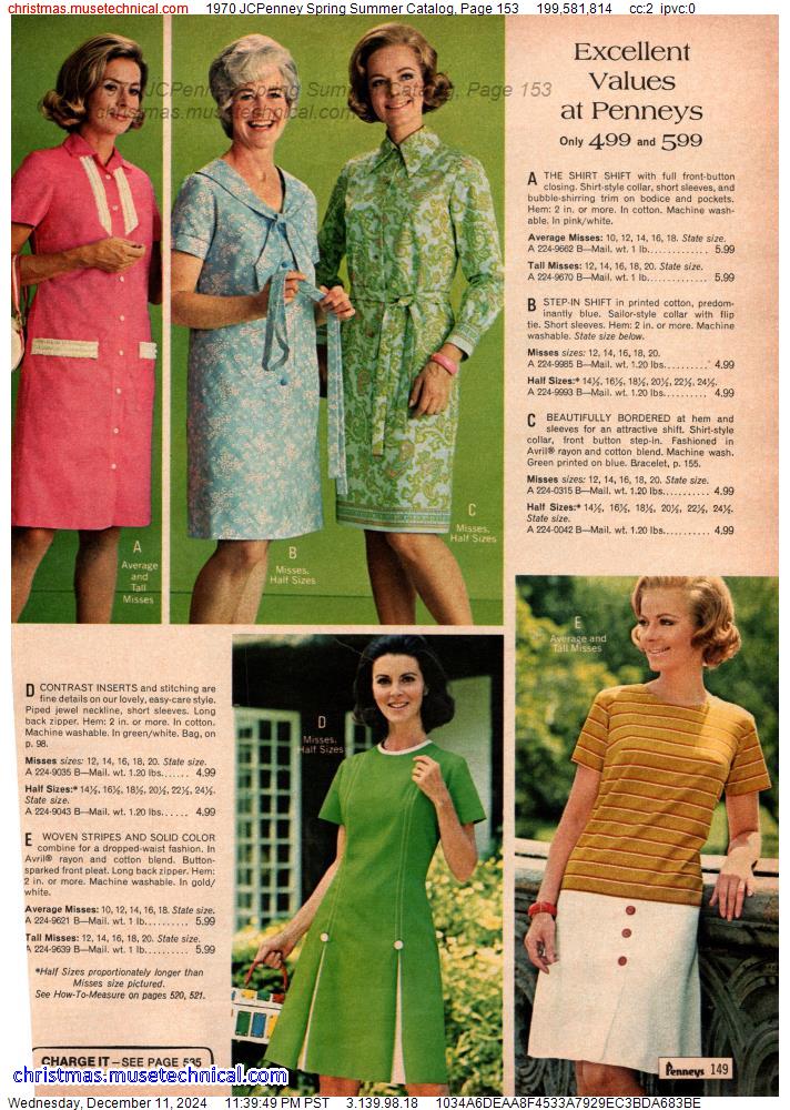 1970 JCPenney Spring Summer Catalog, Page 153