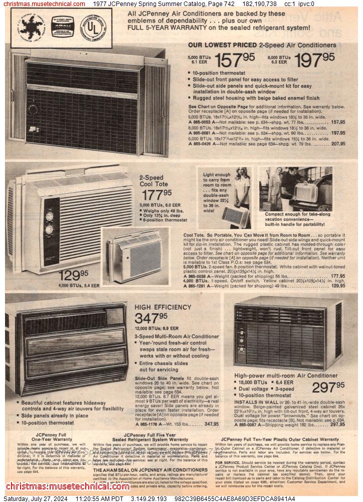 1977 JCPenney Spring Summer Catalog, Page 742