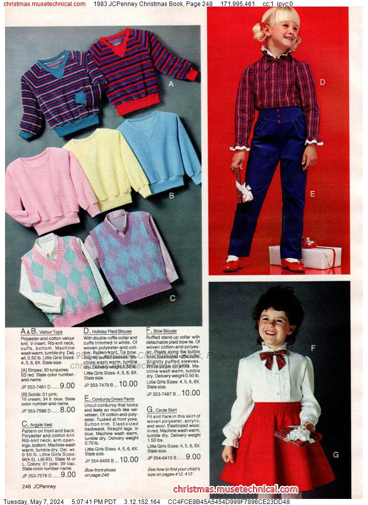 1983 JCPenney Christmas Book, Page 248
