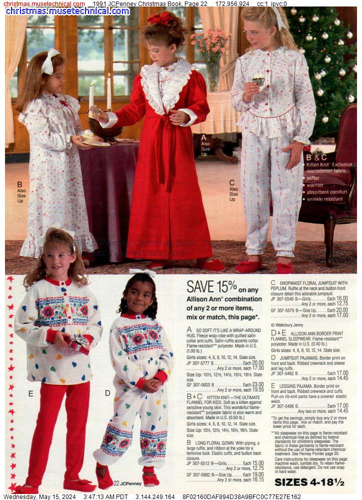 1991 JCPenney Christmas Book, Page 22