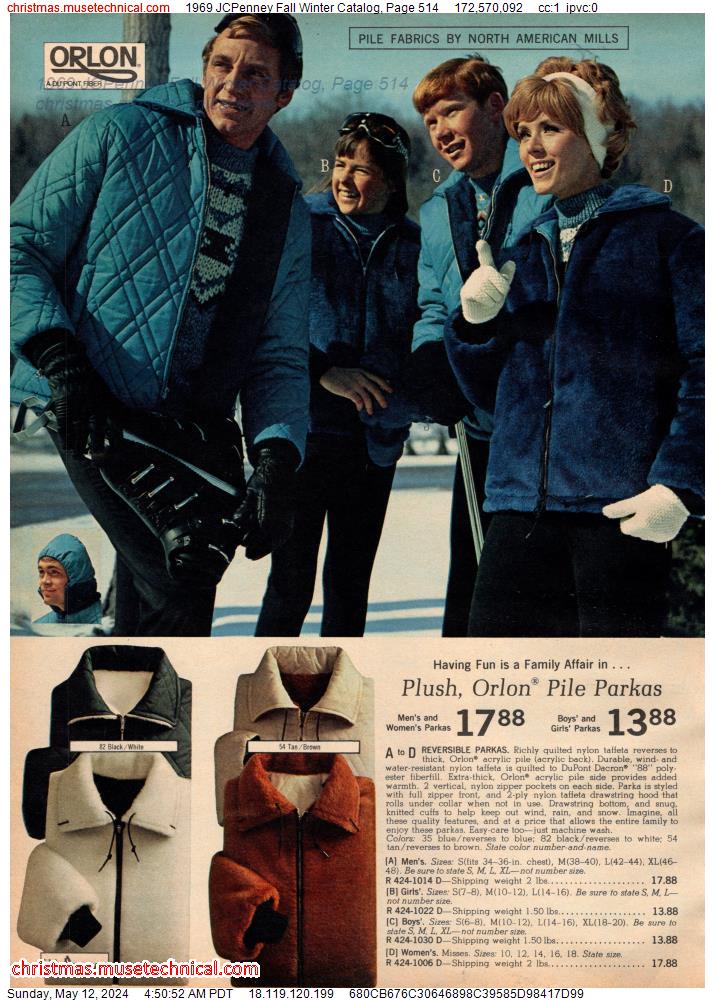 1969 JCPenney Fall Winter Catalog, Page 514