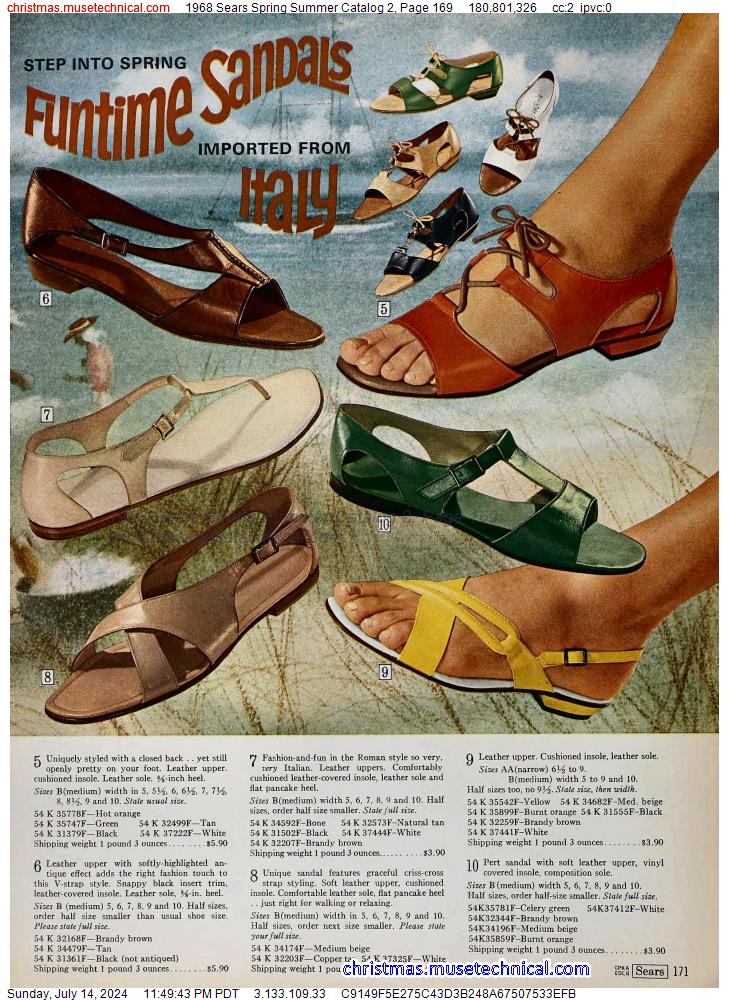 1968 Sears Spring Summer Catalog 2, Page 169