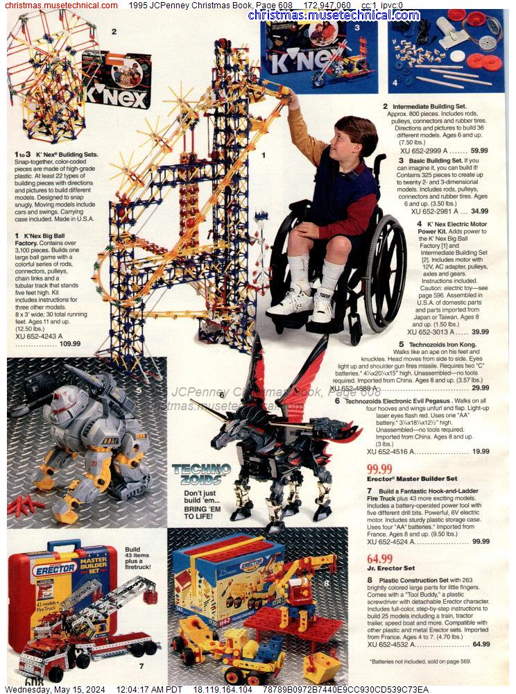 1995 JCPenney Christmas Book, Page 608