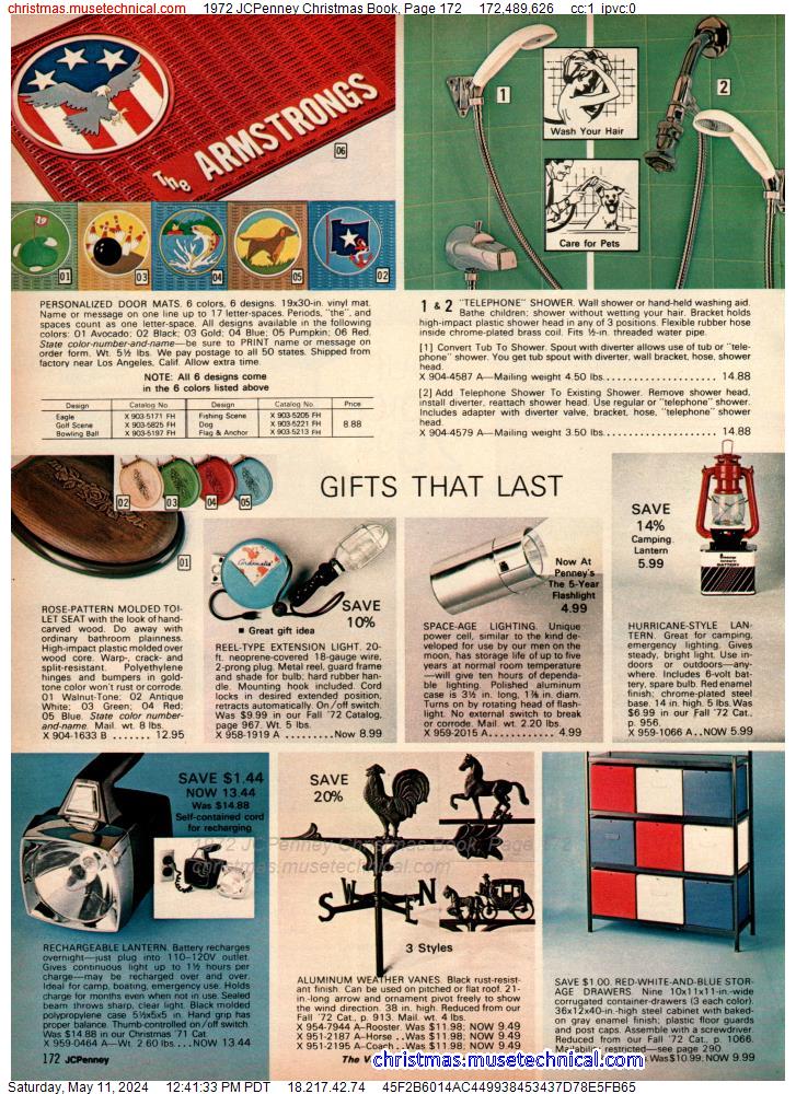 1972 JCPenney Christmas Book, Page 172