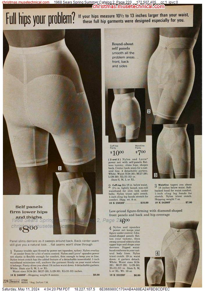 1968 Sears Spring Summer Catalog 2, Page 220