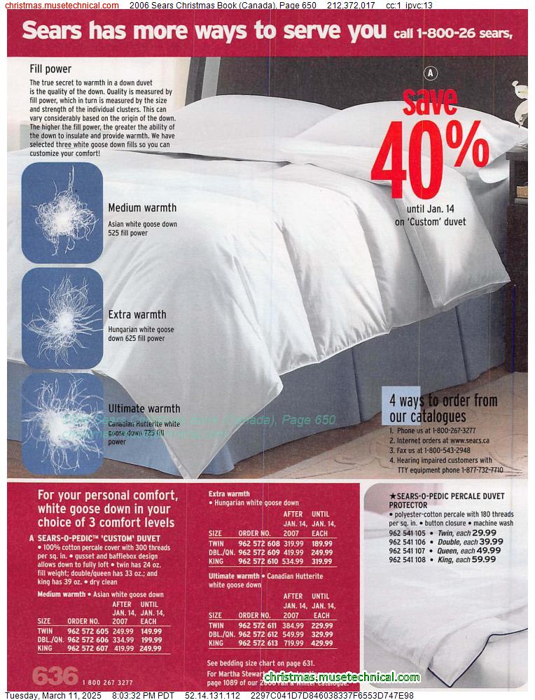 2006 Sears Christmas Book (Canada), Page 650