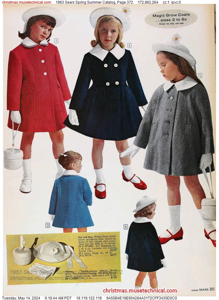 1963 Sears Spring Summer Catalog, Page 372
