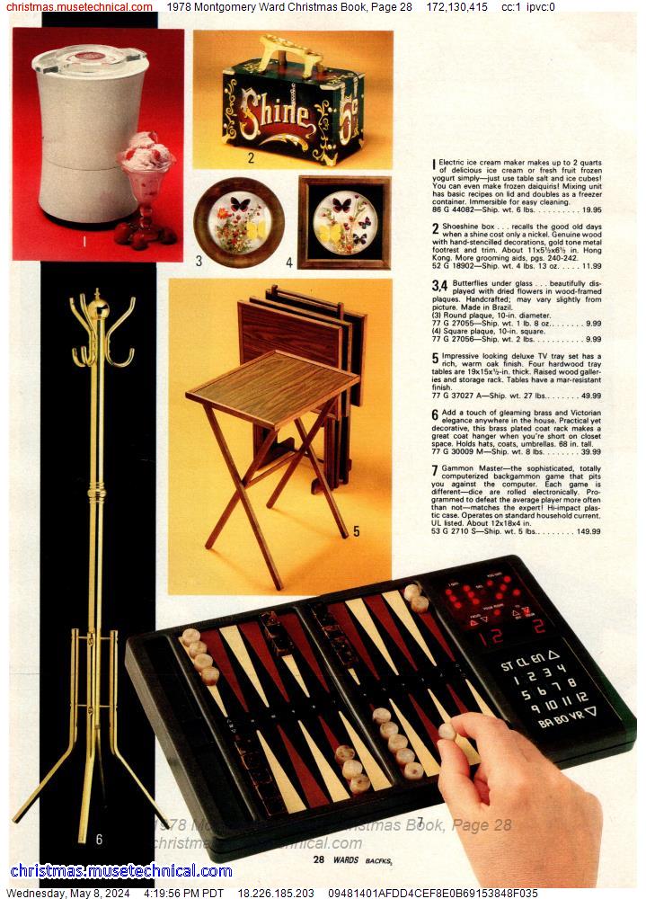1978 Montgomery Ward Christmas Book, Page 28