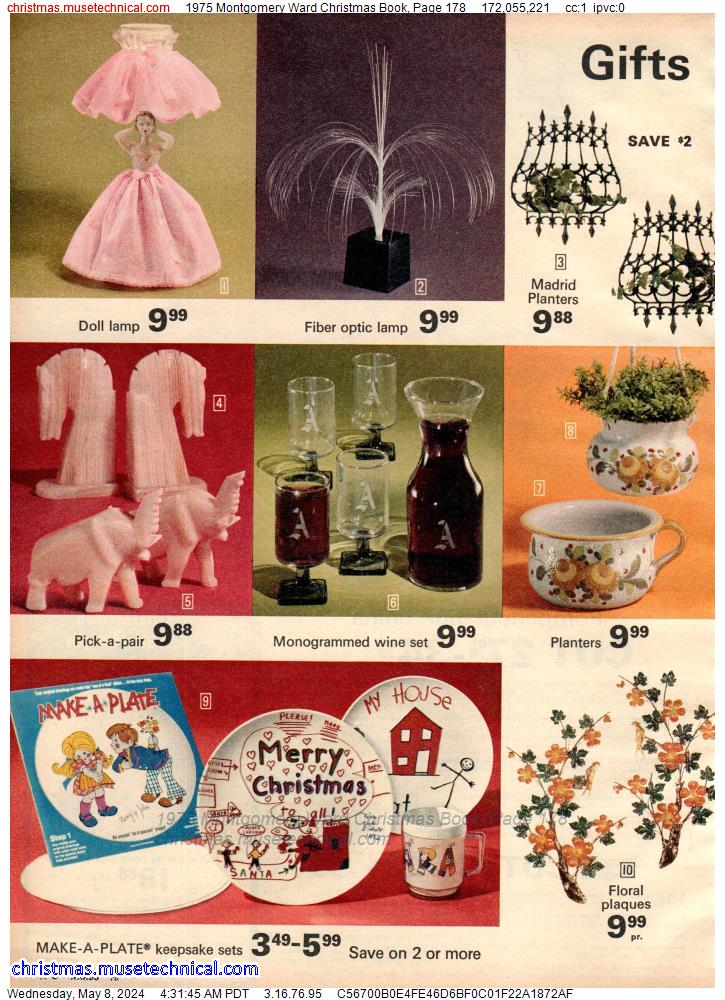 1975 Montgomery Ward Christmas Book, Page 178