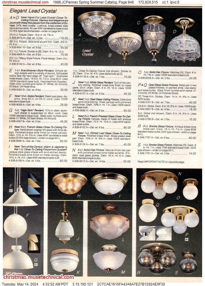 1986 JCPenney Spring Summer Catalog, Page 846