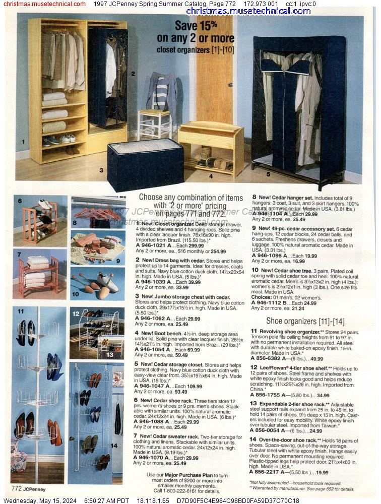 1997 JCPenney Spring Summer Catalog, Page 772