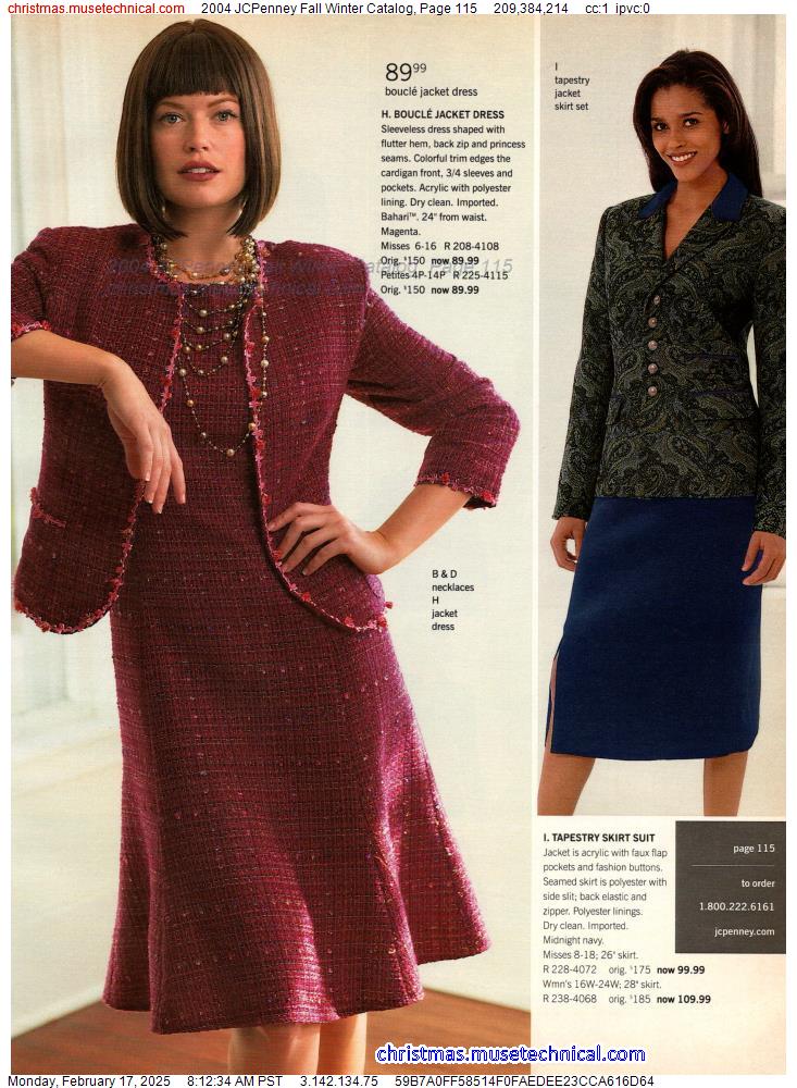 2004 JCPenney Fall Winter Catalog, Page 115