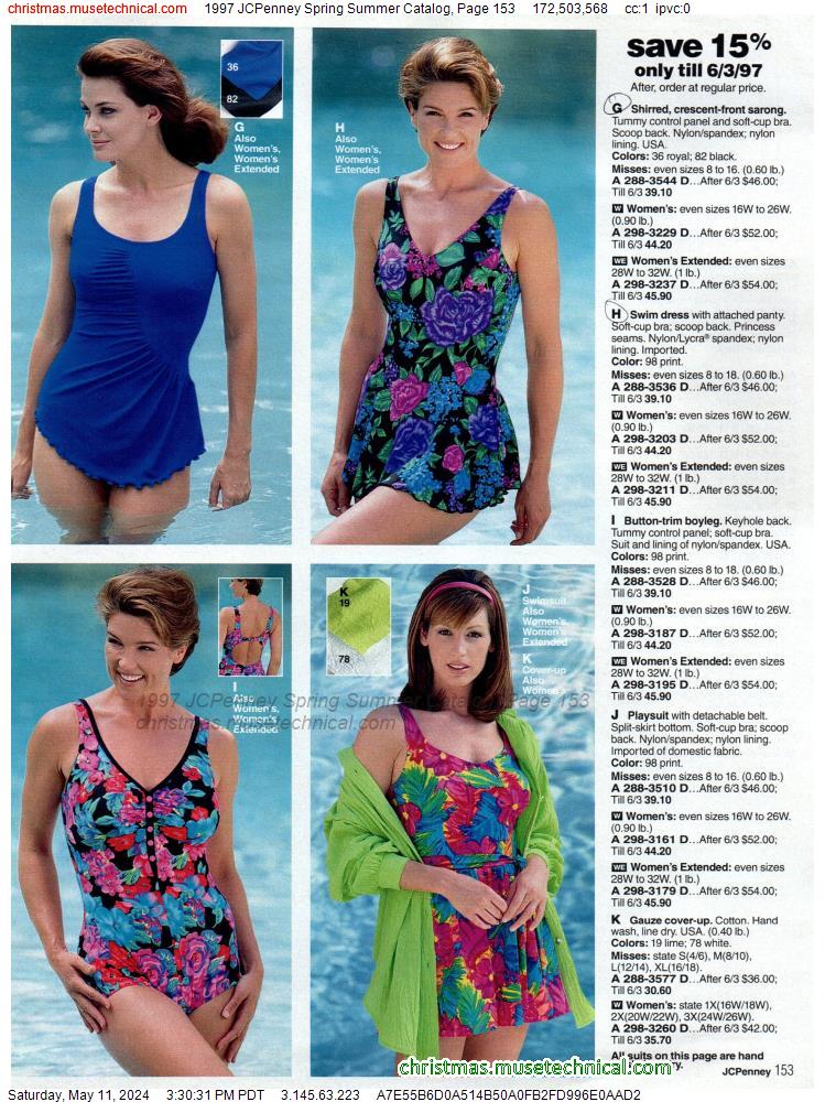 1997 JCPenney Spring Summer Catalog, Page 153