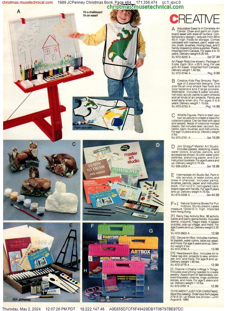 1989 JCPenney Christmas Book, Page 464