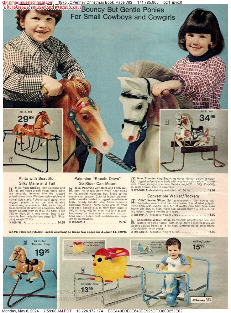 1975 JCPenney Christmas Book, Page 383