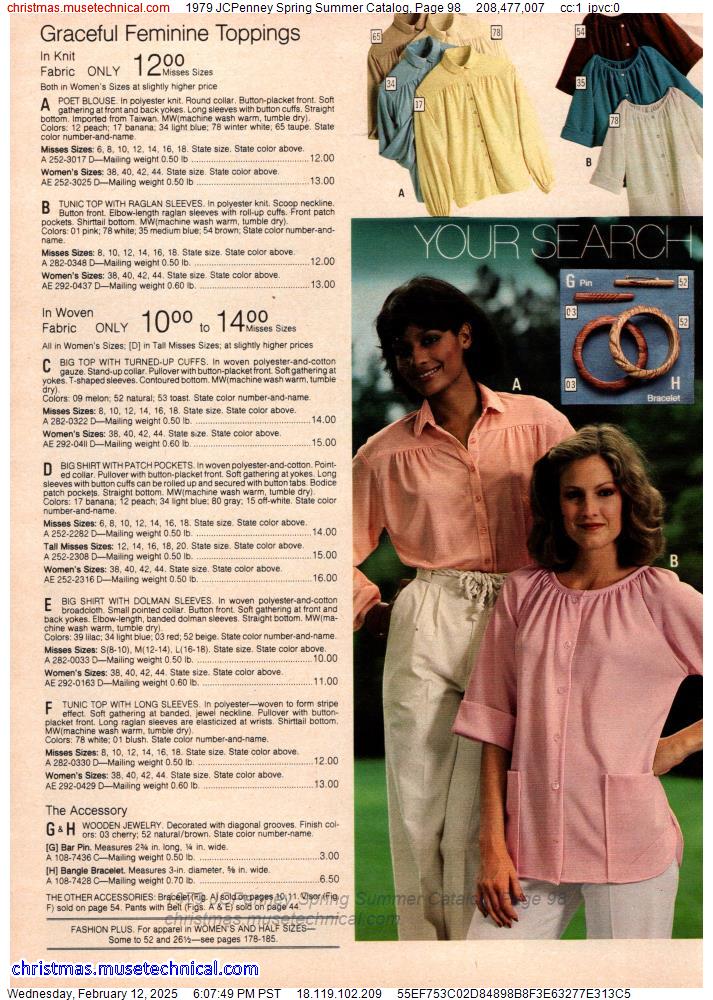 1979 JCPenney Spring Summer Catalog, Page 98