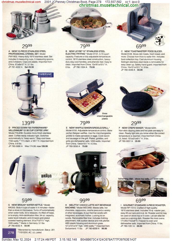 2001 JCPenney Christmas Book, Page 278