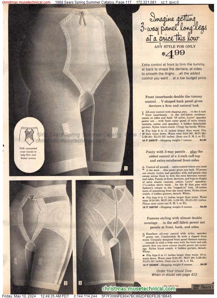1968 Sears Spring Summer Catalog, Page 117