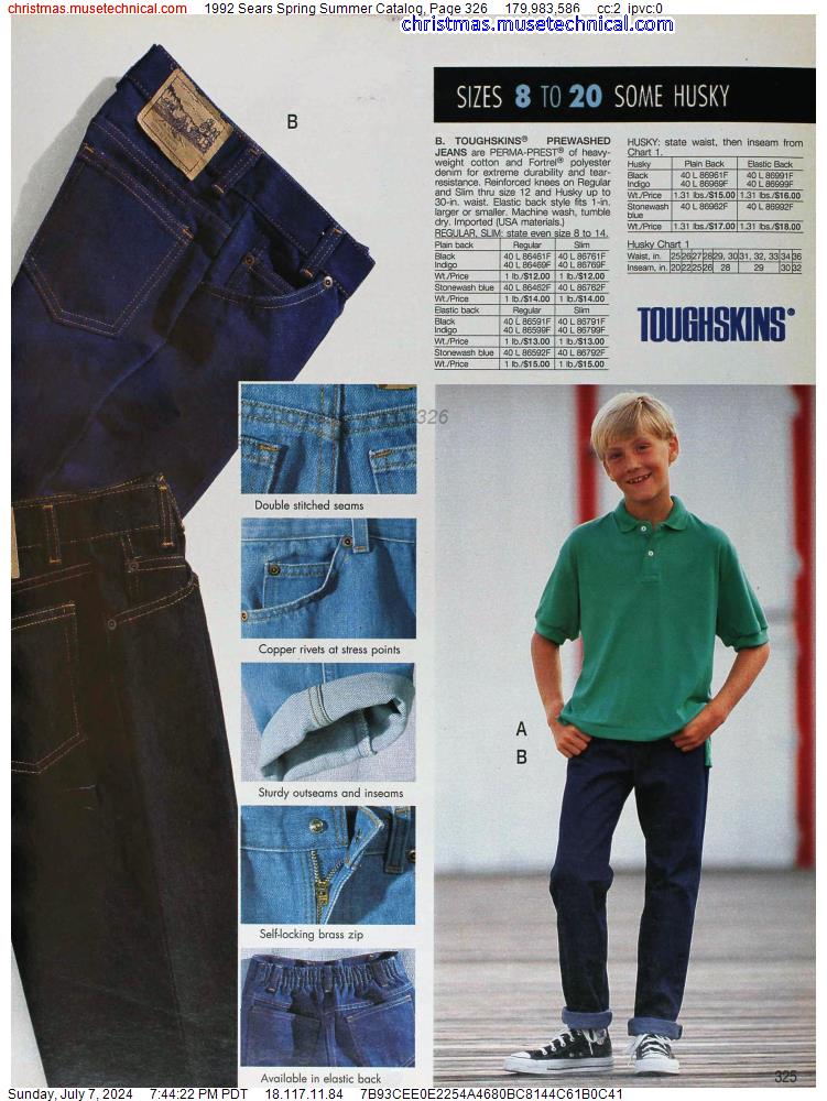 1992 Sears Spring Summer Catalog, Page 326