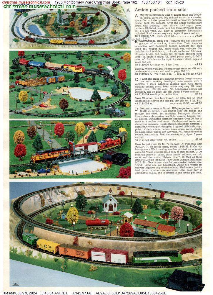 1985 Montgomery Ward Christmas Book, Page 162