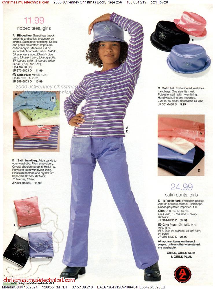 2000 JCPenney Christmas Book, Page 256