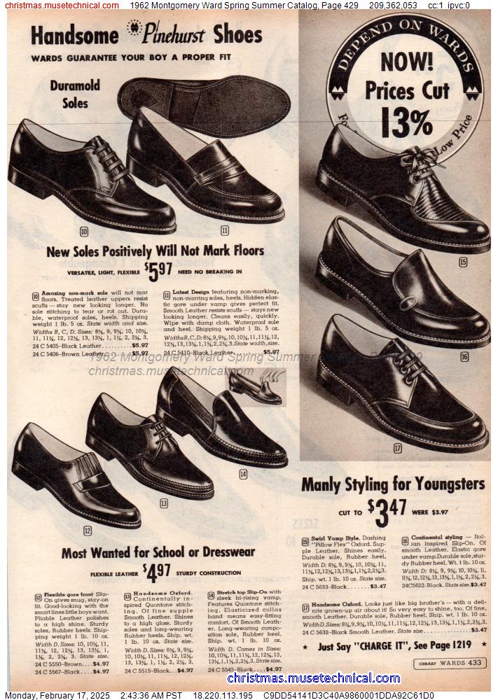 1962 Montgomery Ward Spring Summer Catalog, Page 429