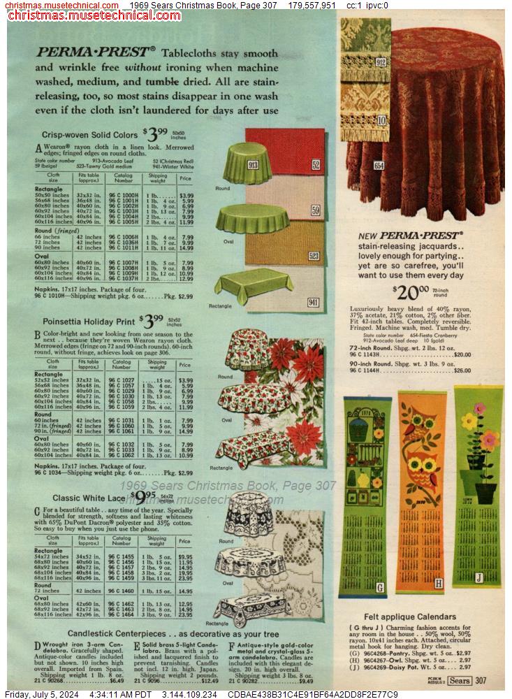 1969 Sears Christmas Book, Page 307