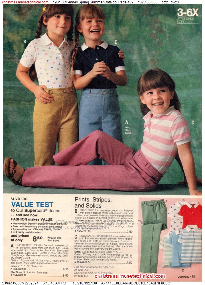 1981 JCPenney Spring Summer Catalog, Page 489