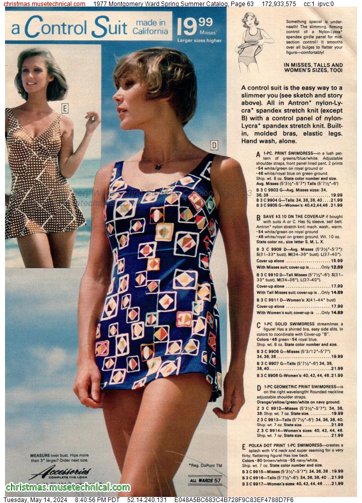 1977 Montgomery Ward Spring Summer Catalog, Page 63
